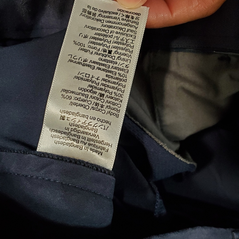 J. Crew‎ Blue Chinos Tailored Cotton Twill - Picture 7 of 15
